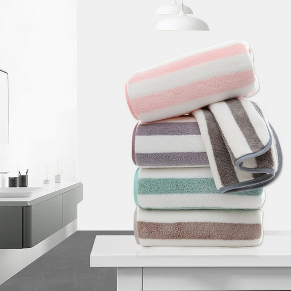 Up to 65% off Kbndieu Bath Towels Soft Thick Absorbent Quick Dry Home Gym Pool Yoga Hotel Shower Large Towel for Bathroom (13.8"x 29.5", Pink)