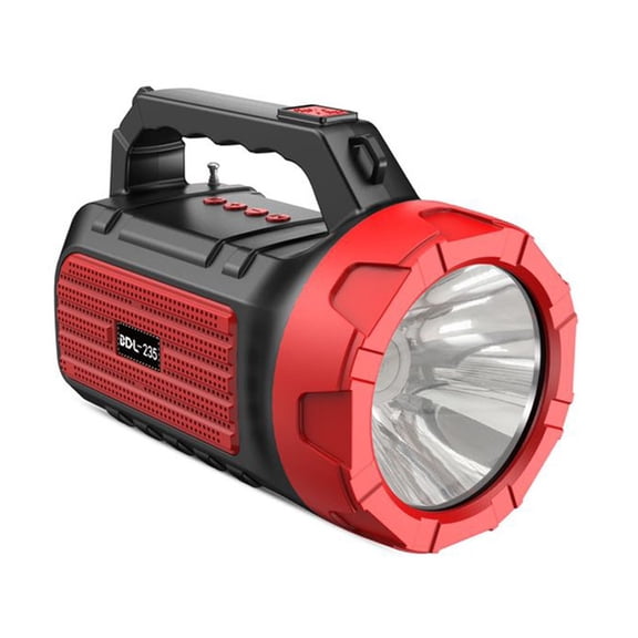 Up to 65% off Multifunction Flashlight Small Steel Flashlight Bluetooth Speaker Outdoor Metal Small Speaker