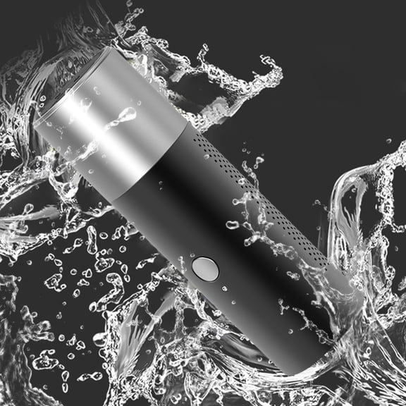 Up to 65% off Multifunction Flashlight Small Steel Flashlight Bluetooth Speaker Outdoor Metal Small Speaker