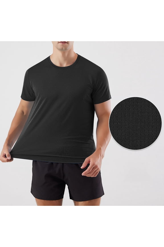 New Summer Shirts for Mens 2025 Oversize Fashion Casual Fashion Solid Color Stretch Running Fitness Short Sleeve Leotard Blazer