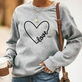 thumbnail image 1 of POROPL Women Sweatshirt Under $5.00 Long Sleeve Crew Neck Sweatshirt Printed Pullover Tops XL, 1 of 5