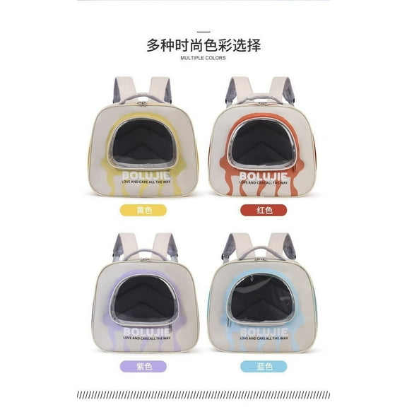 Up to 65% off! Pet Bag Portable Travel Backpack Bag For Outdoor Travel Breathable And Waterproof Large Capacity Dog Backpack