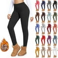thumbnail image 1 of Up to 65% off Plus Size Yoga Pants Women Loose High Waist Leggings Workout Out Velvet Warm Home Casual Close Fitting Leggings Long Pants, 1 of 10