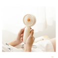 thumbnail image 1 of Up to 65% off Portable Handheld Fan, High Speed Handheld Fan Silent Outdoor Lanyard Portable Rechargeable Small Fan, 1 of 6