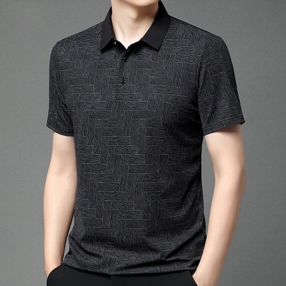 Up to 65% off Shirt Men, Xunlbb Mens Fashion Casual Solid Pullover Round Neck Buttons Short Shirts