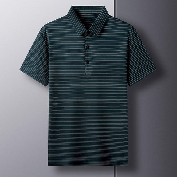 Up to 65% off Shirt Men, Xunlbb Mens Fashion Casual Solid Pullover Round Neck Buttons Short Shirts