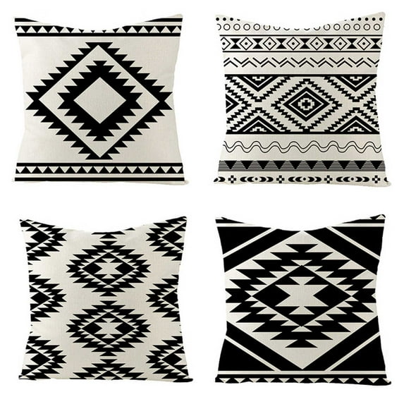 Up to 65% off! Size Pillow Case Throw Pillows Covers Decorative Cotton Linen Cushion Case