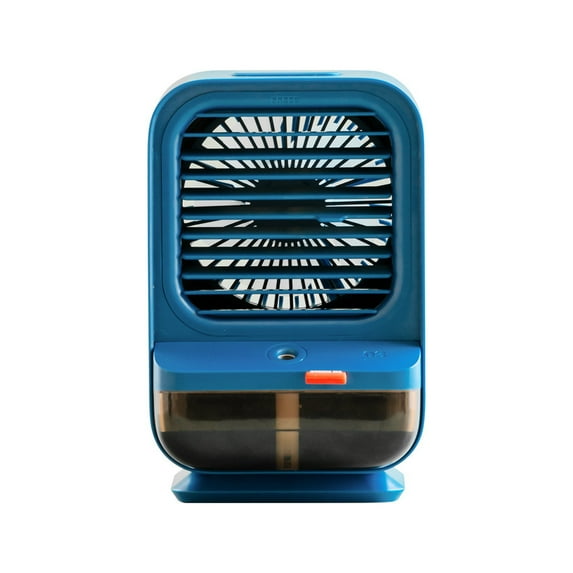 Up to 65% off! Small Air Conditioner Mini Cooler Desktop Type-c Small Conditioner Home Dormitory Outdoor Fan