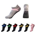 thumbnail image 1 of Up to 65% off!Socks for Women Comfortable Breathable Non Slip Short Yoga Socks With Adhesive Dots, 1 of 4