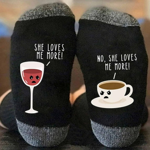 Up to 65% off!Socks for Women Winter Cotton Socks For Men And Women Mid Tube Socks Ins Fashion Colored Breathable Socks