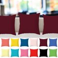 thumbnail image 1 of Standard Size Pillow Cases 2PCS Pillow Cover Modern Solid Color Cushion Pillow Backrest Pillow Cover, 1 of 7
