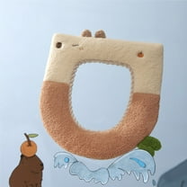 Up to 65% off Toilet Seat Rounds, Toilet Seat With Winter Velvet And Thickened Toilet Seat Household Toilet Seat Cushion