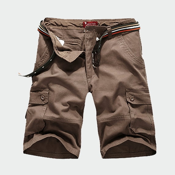 Up to 65% off Xunlbb Men's Summer Cargo Shorts Men's Work Shorts With Multiple Pockets Zipper Casual Outdoor Sports Shorts Pants Gift for Him, S-3XL
