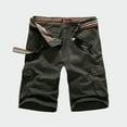 thumbnail image 1 of Up to 65% off Xunlbb Men's Summer Cargo Shorts Men's Work Shorts With Multiple Pockets Zipper Casual Outdoor Sports Shorts Pants Gift for Him, S-3XL, 1 of 4