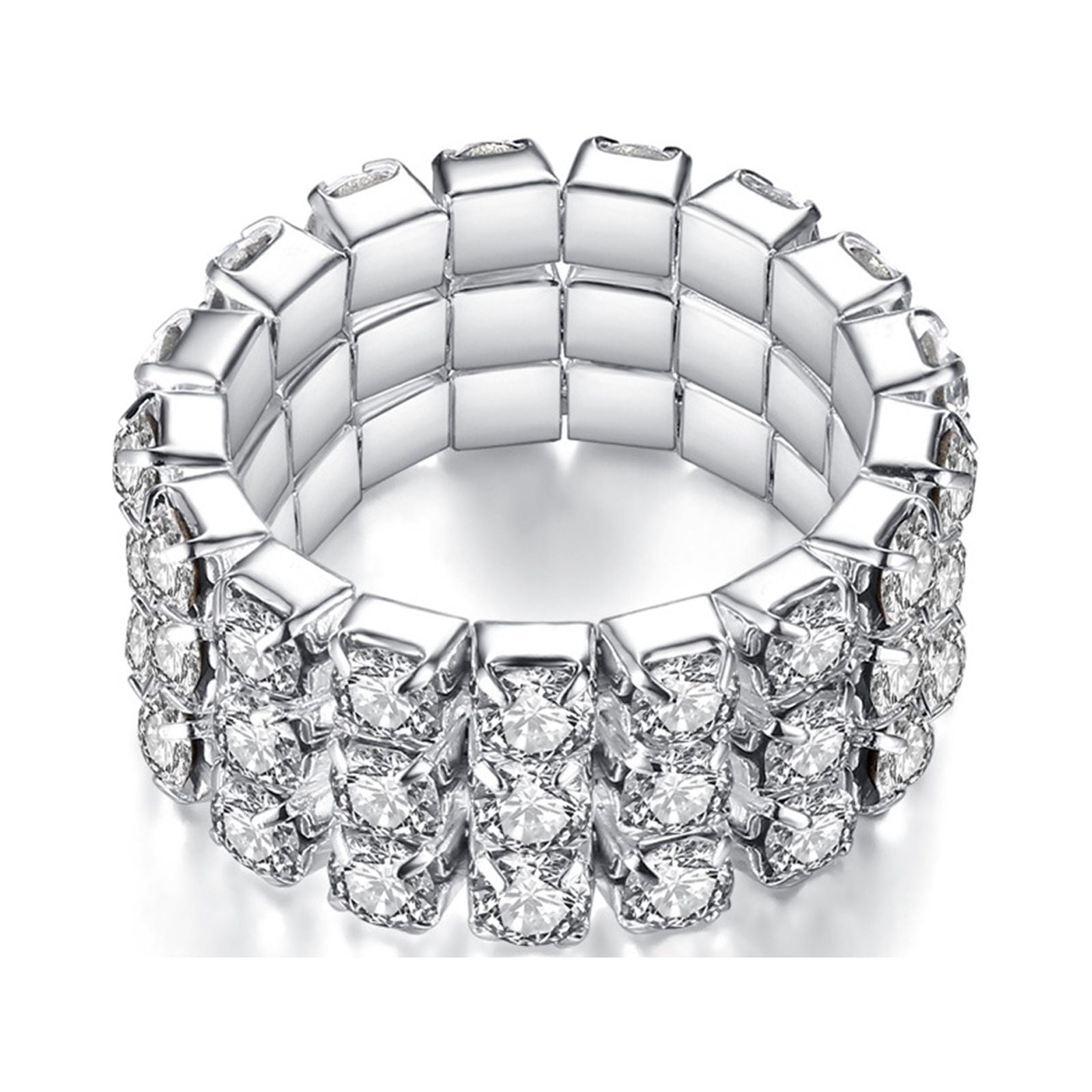 Elastic finger deals rings