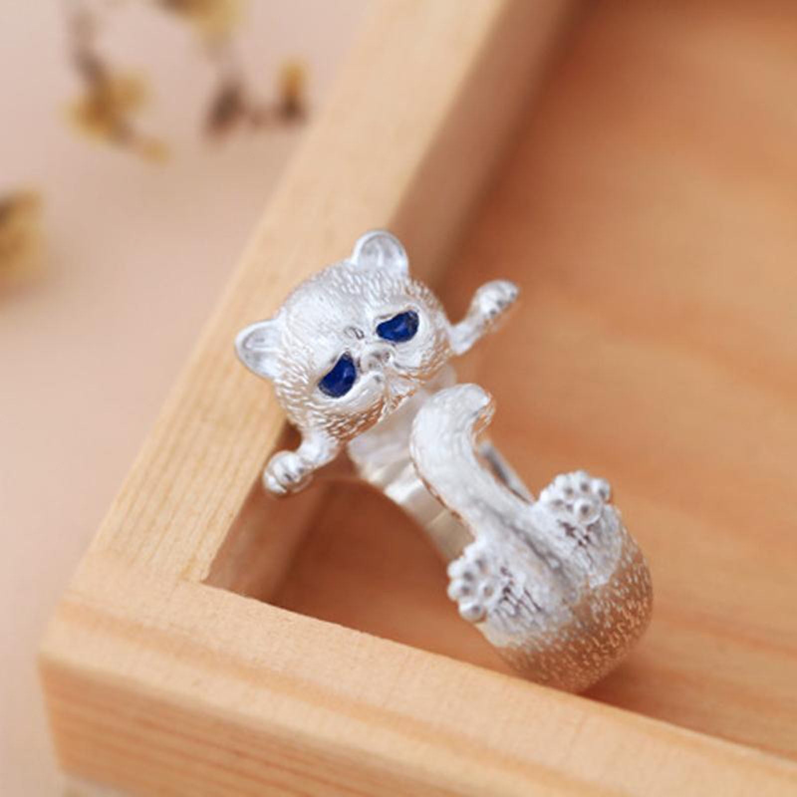 Cute cat ring new arrivals