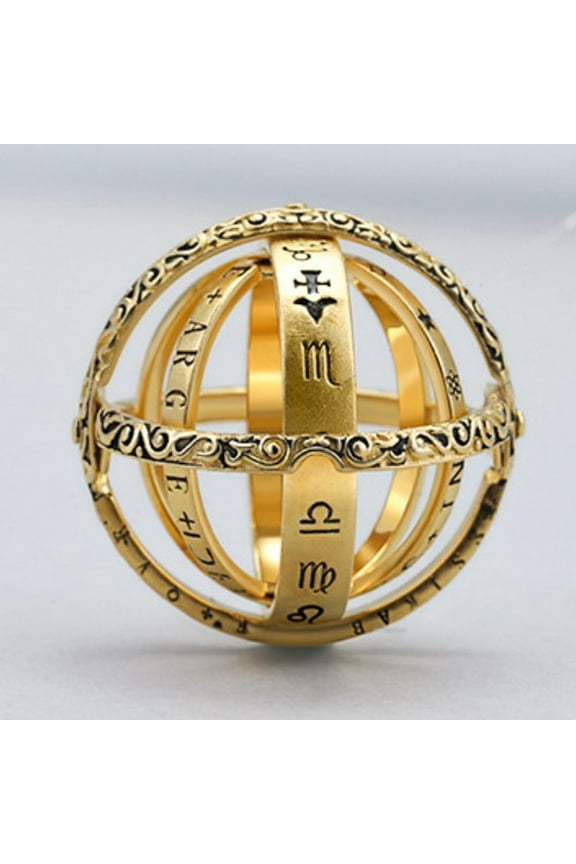 Up to 65% off amlbb Womens Rings Clearance Openable Ring Astronomical Ring Vintage Science Jewelry
