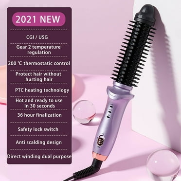 Up to 65% off tumgatte Fully Automatic Curling Iron Rotating Large Curling Curling Iron Negative Hot Comb Straightener Christmas Deals