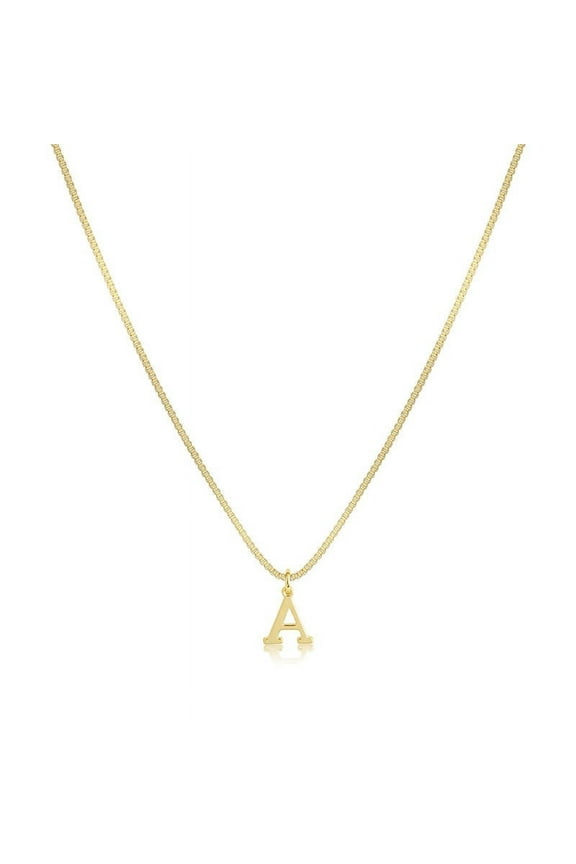 Add A of To Your Everyday Look with This Initial Necklace Initial Dainty Necklace for Women 2025 Summer