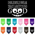 thumbnail image 1 of Pet and Dog Bandana Screen Printed, "I Solemnly Swear That I Am Up To No Good", 1 of 10