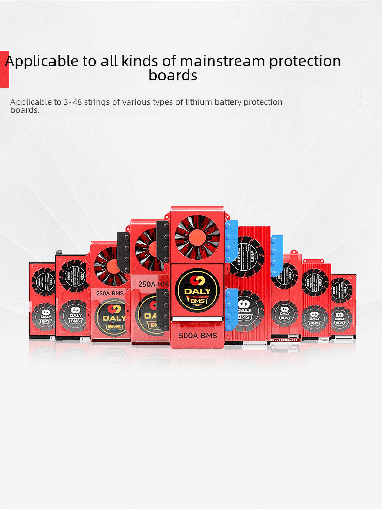 Up to lithium lithium battery smart board UART485CAN display voltage ...