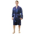thumbnail image 1 of Up2date Fashion's Men's Satin Robe, 1 of 2