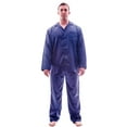 thumbnail image 1 of Up2date Fashion's Men's Tie Print Satin Classic Pajama Set, 1 of 1