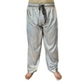 thumbnail image 1 of Up2date Fashion's Men's Tie Print Satin Lounge / Sleep Pants, 1 of 2
