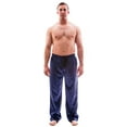 thumbnail image 1 of Up2date Fashion's Men's Tie Print Satin Lounge / Sleep Pants, 1 of 2