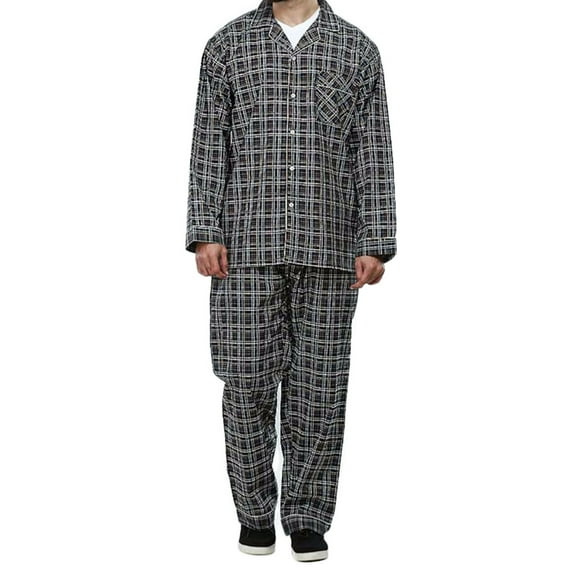 Up2date Fashion's Men's Woven Pajamas