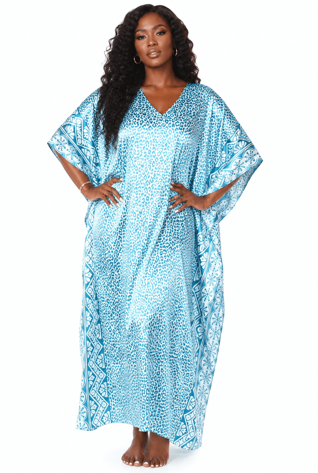 cotton kaftan night dress Caftan Sleepwear Comfortable Lounge Dresses Chiffon A Line Long slim-fit Kaftan maxi dress in US SIZE:US10 short kaftan night dress