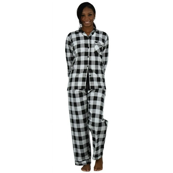 Up2date Fashion's Women's 100% Cotton Flannel Full-Sleeve Pajama Set , PJ Set