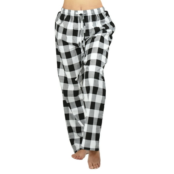 Up2date Fashion's Women's 100% Cotton Flannel Pajama / Sleep / Lounge Pants