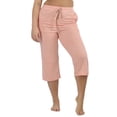 thumbnail image 1 of Up2date Fashion's Women's 100% Cotton Knit Cropped Lounge / Sleep / Pajama Pants, 1 of 2