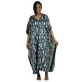 thumbnail image 1 of Up2date Fashion's Women's Caftan / Kaftan, Antique Forrestal Print, One Size Muumu, Style Caf-103, 1 of 3