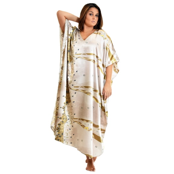 Up2date Fashion's Women's Caftan / Kaftan, Desert Winds Print