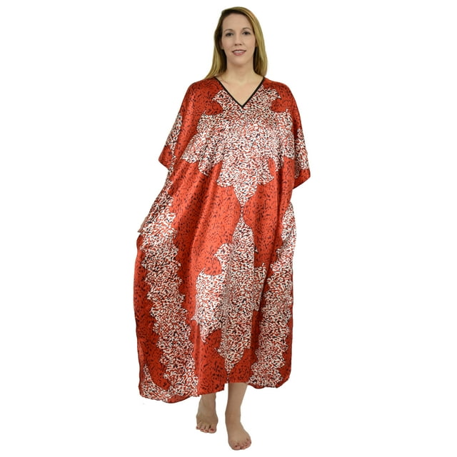 Up2date Fashion's Women's Caftan / Kaftan / Muumuu / Mumu, Animal Print ...