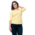 thumbnail image 1 of Up2date Fashion's Women's Knit Boat Neck Top, 1 of 1