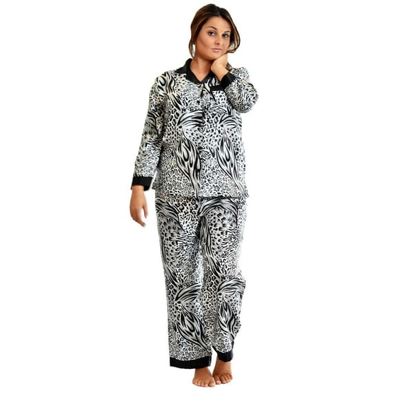 Up2date Fashion's Women's Print Pajamas in Various Colorful Patterns III