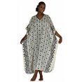 thumbnail image 1 of Up2date Fashion Women Spheroid Floral Print Caftan, Plus Size Kaftan, Style Caf-75, 1 of 2