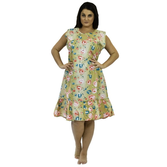 Up2date Fashion's Women's Sleeveless Nightgown / House Dress