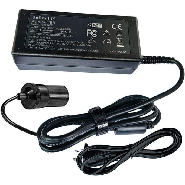 UpBright 120V AC > 12V DC 5A Adapter Car Cigarette Lighter Plug Socket