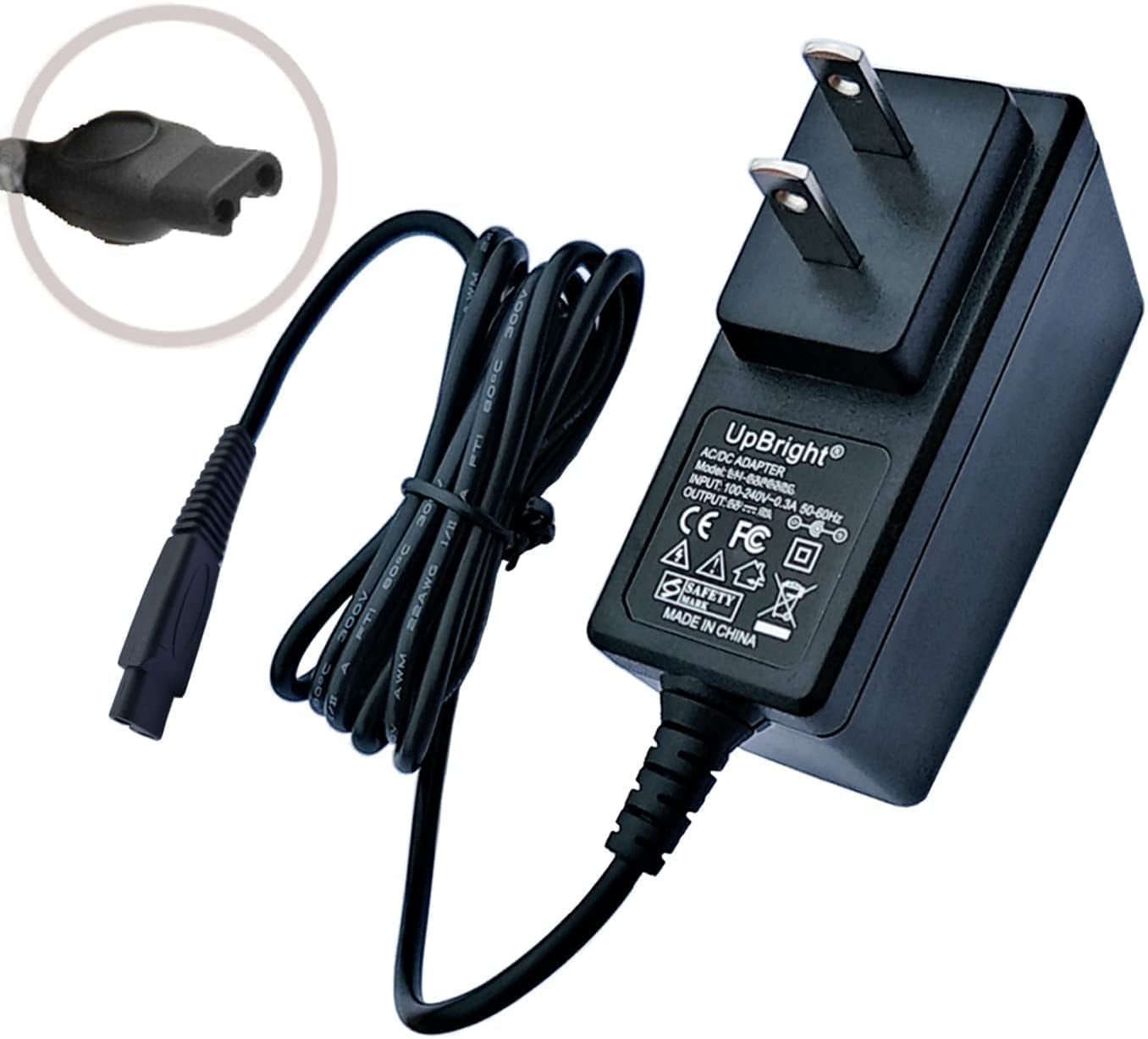 UpBright 15V Adapter Charger Compatible with Philips Norelco Oneblade Pro Trimmer Shaver 8900 QP6510 70 QP6520 QP6505 QP6620 HQ8505 D HQ8500 HQ6885 QP2530 QP2630 HQ850 AquaTouch S5420 SSW-1789US - Walmart.com