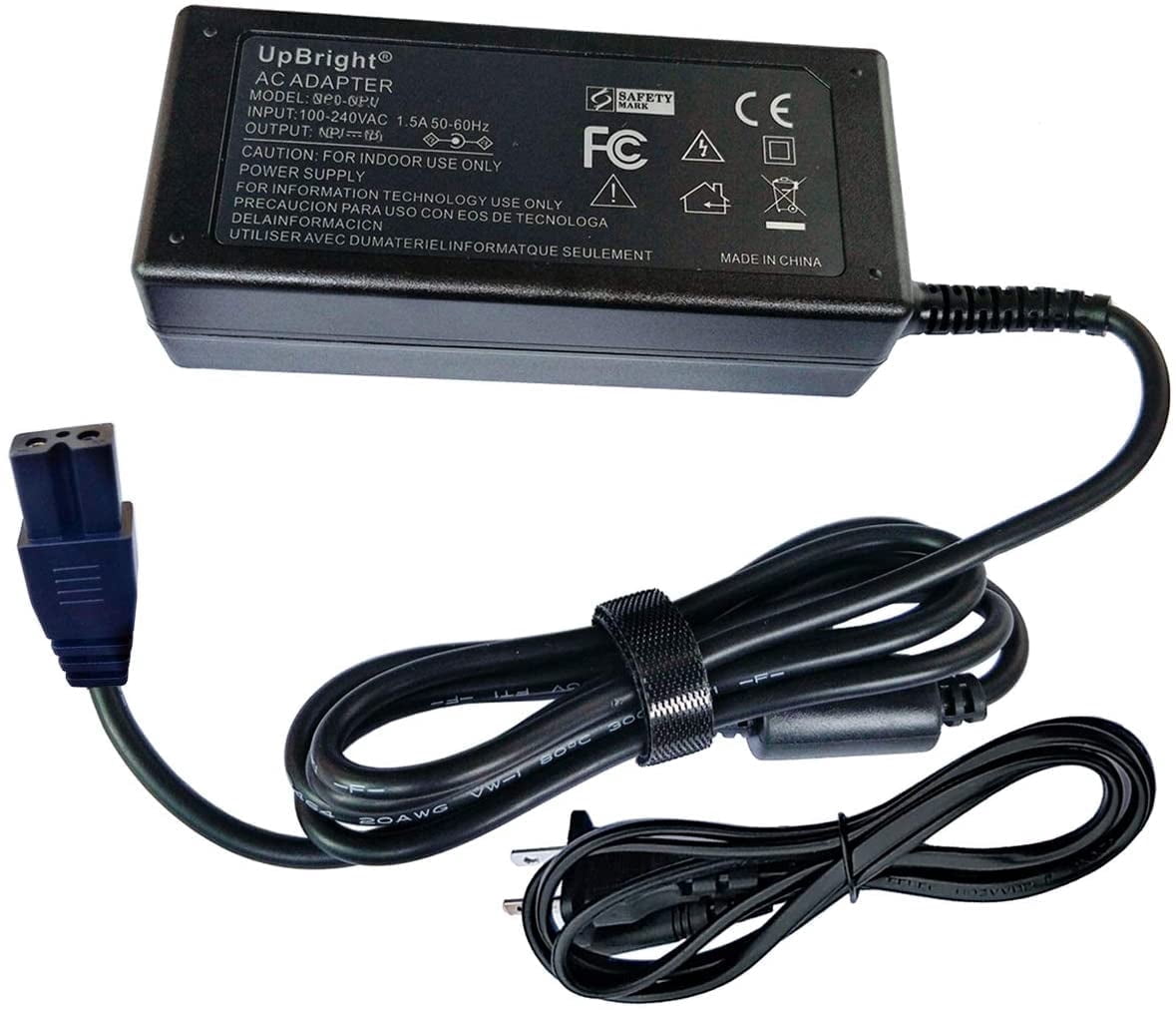 2-Prong 12V AC Adapter Compatible for C-ristal THX-120400KV THX ...
