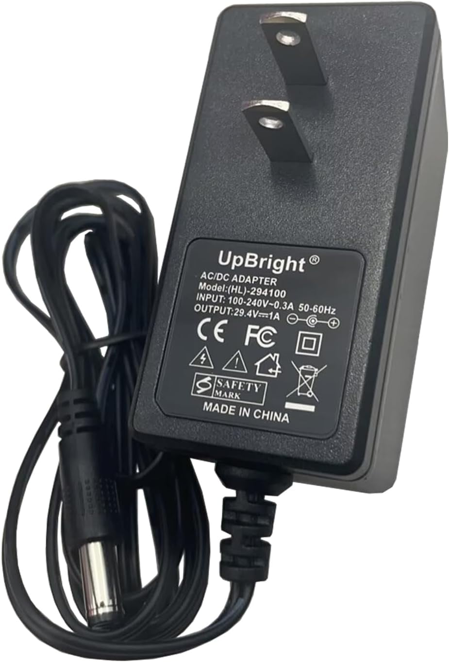 UpBright 24V AC/DC Adapter Compatible for Hyper HPR350 24 Volt Battery Powered Youth Dirt Bike Ride On Toy Vehicle Electric Motorcycle HPR 350 HYP-350-1000 Rechargeable Power Supply Charger (Barrel)