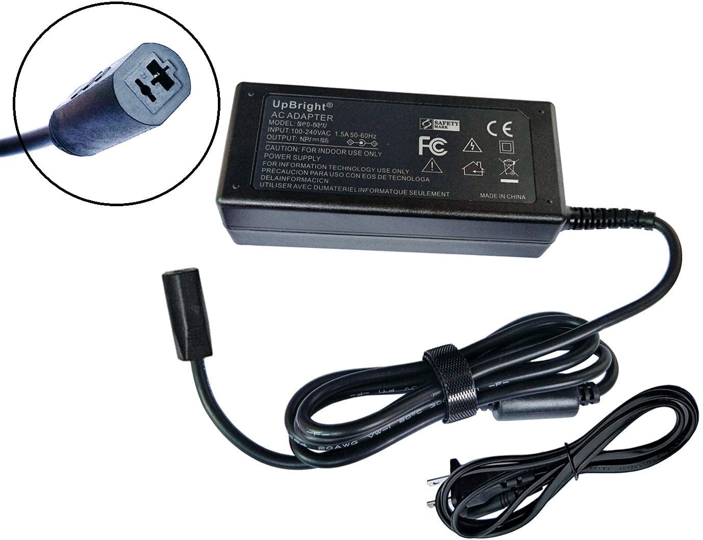 UpBright NEW 2-Prong WEGWANG 29V 2A AC/DC Power Adaptor