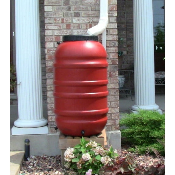 UpCycle Products 55 Gallon Terra-Cotta Rain Barrel