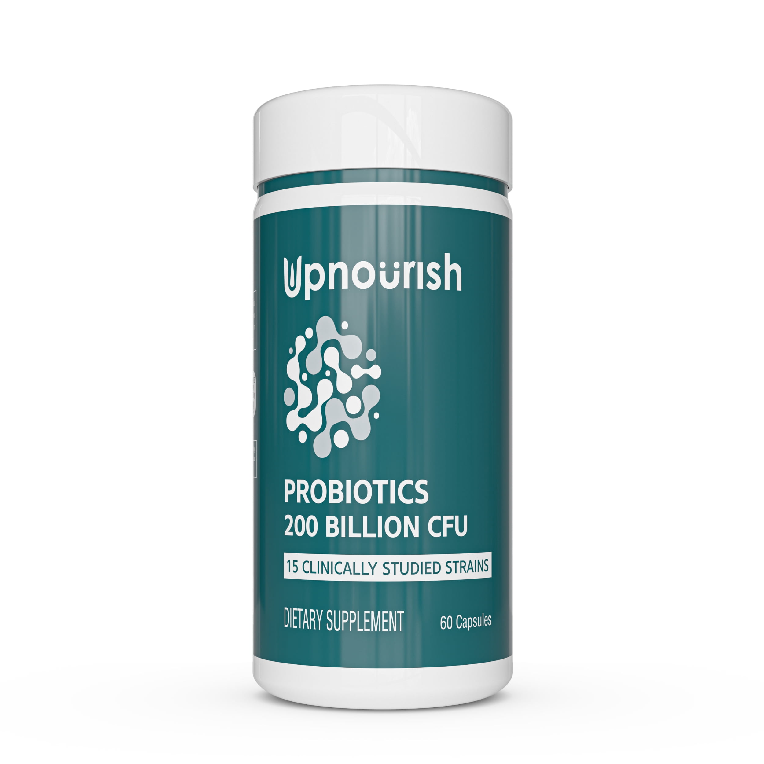 UpNourish 200 Billion CFUs Probiotics for Women & Men, Daily Probiotics