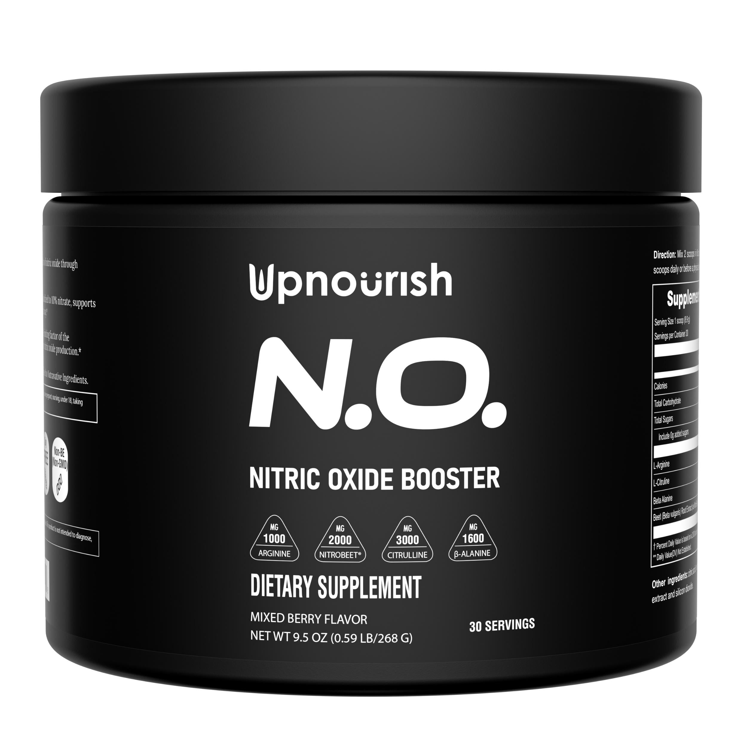 UpNourish Beet Root Powder Nitric Oxide Booster - L arginine L ...