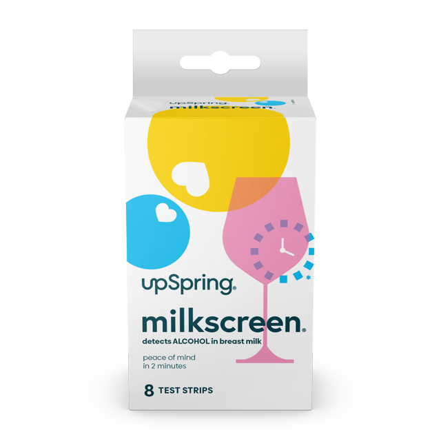 UpSpring Milkscreen Breastfeeding Alcohol Detection Test Strips, 8 Ct